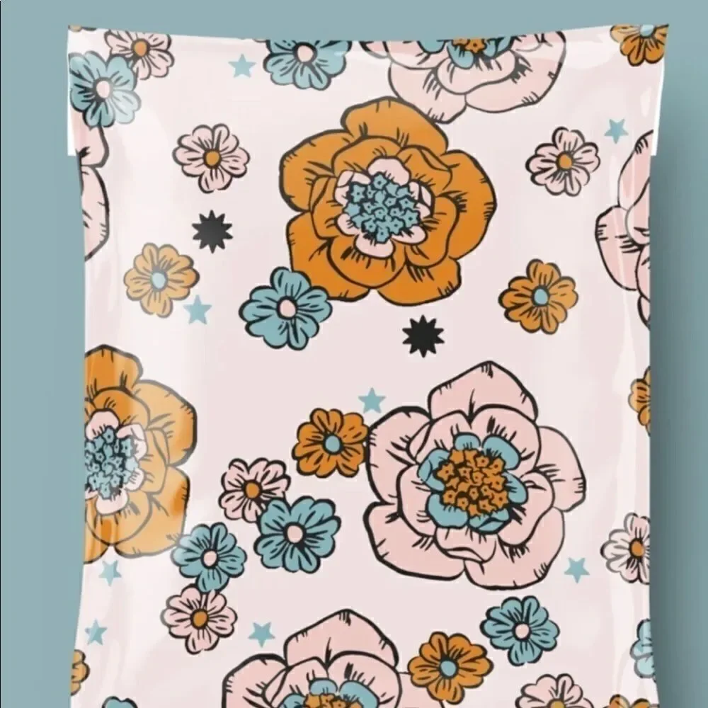 Polymailers Mix BoHo Stars 6x9 10x13 14.5x19 30pcs